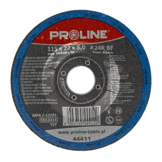 Tarcza do szlifowania metalu, t27, 115x6.0x22a24r proline