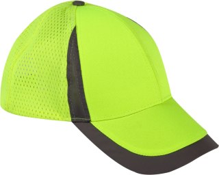 Czapki z daszkiem siatkowe żółte l101050s, 12szt, ce, lahti