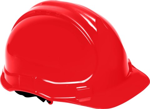 Hełm przemysłowy ochronny, czerwony, kat. iii, ce, lahti