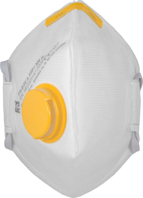 Maski przeciwpył. ffp1 skł. z zaw. fs913v, 2 szt.,ce,lahti