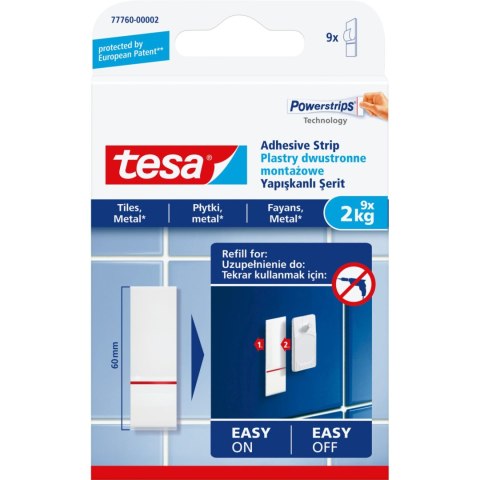 Plastry montażowe 9szt do 2kg do płytek(77760-00007-00) Plastry montażowe 9szt do 2kg do płytek(77760-00007-00)
