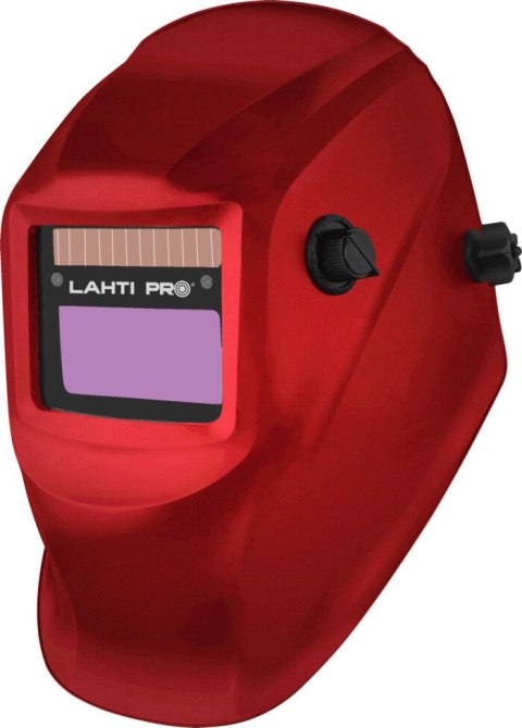 Przyłbica spawal. samościem. jednozakr. czerwona, ce, lahti