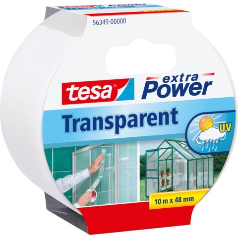 Taśma naprawcza extrapower 10m:48mm, przezroczysta Taśma naprawcza extrapower 10m:48mm, przezroczysta