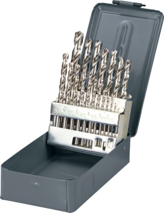 Wiertła do metalu hss din338 szlif. szt.25(1-13mm) proline