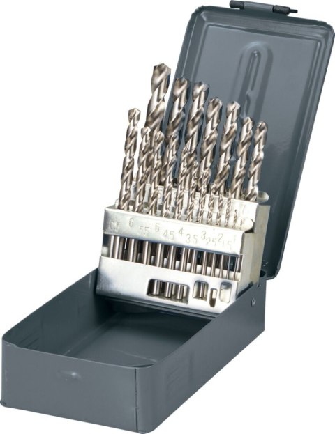 Wiertła do metalu hss din338 szlif. szt.25(1-13mm) proline