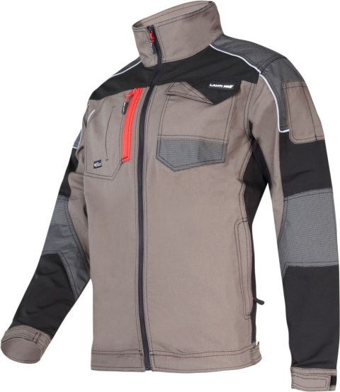 Bluza khaki-czar. ze wstaw. ze stretchu, "3xl", ce, lahti