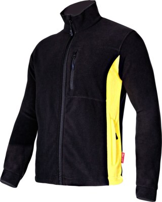 Bluza polar. czarno-żółta, "xl", ce, lahti