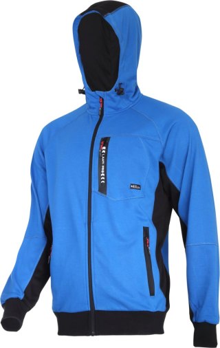 Bluza z kapturem i suwakiem niebiesko-czarna, "s", ce, lahti