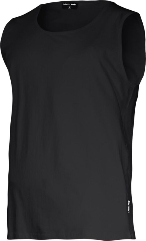 Koszulka bez rękawów 160g/m2, czarna, "2xl", ce, lahti Koszulka bez rękawów 160g/m2, czarna, "2xl", ce, lahti