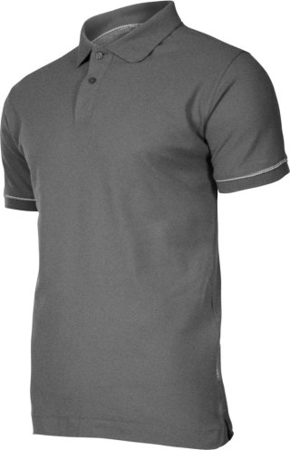 Koszulka polo, 220g/m2, szara, "s", ce, lahti