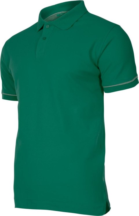 Koszulka polo, 220g/m2, zielona, "2xl", ce, lahti