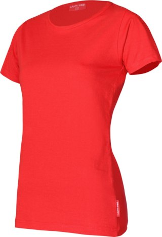 Koszulka t-shirt damska, 180g/m2, czerwona, "s", ce, lahti