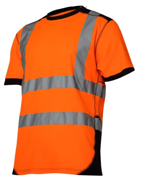 Koszulka t-shirt ostrzegawcza, pom.-czarna, "s", ce, lahti