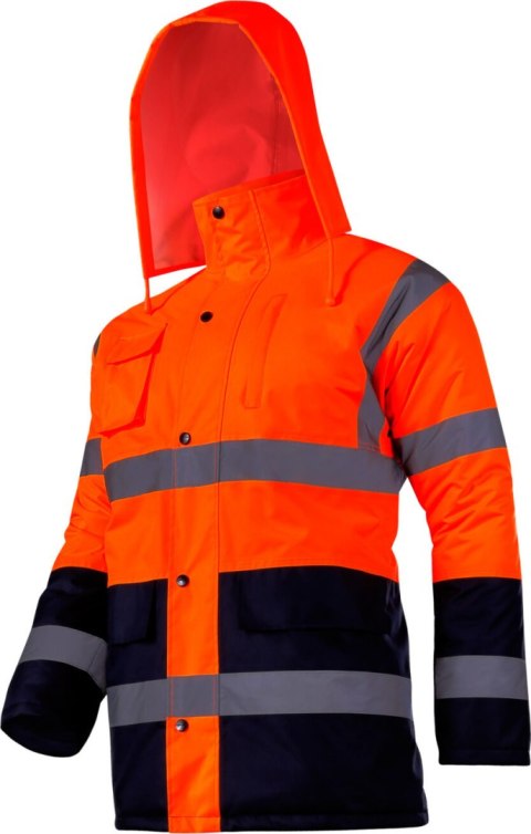 Kurtka ostrzegawcza ociep., pomarańczowa, "3xl", ce, lahti