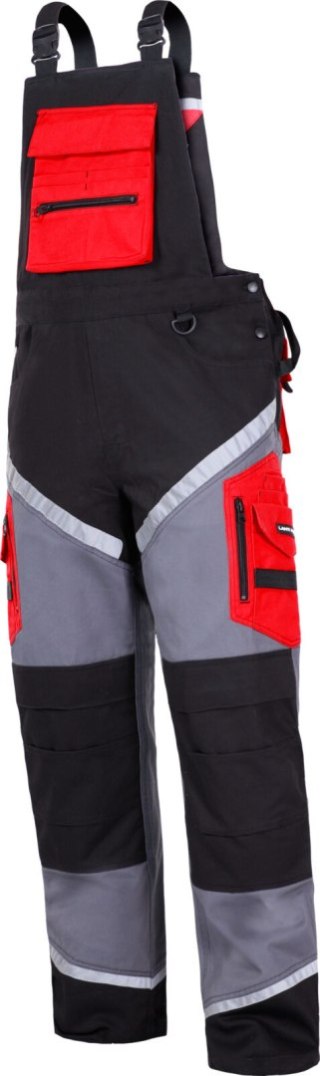 Ogrodniczki cza-sza-czer 100% bawełna z odbl.,"3xl",ce,lahti