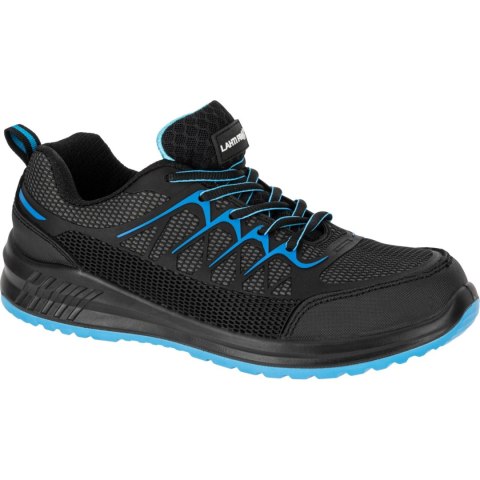 Półbuty kpu/dzian. czar.-nieb., s1p src, "45", ce, lahti