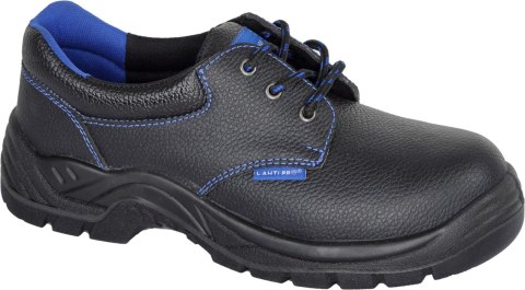 Półbuty skórzane czar.-nieb., sb fo sr, "44", ce, lahti