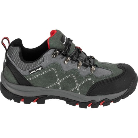 Półbuty zamszowe szaro-czerw., s1p sra, "39", ce, lahti