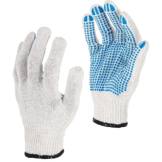 Rękawice nakr. biało-nieb. l240410p, 12 par, "10", ce, lahti