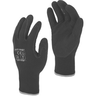 Rękawice ociep. czarne l251311p, karta, "11", ce, lahti
