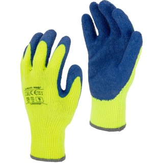 Rękawice ociep. żół. l250308p, karta, "8", ce, lahti