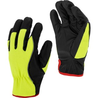 Rękawice ociep. żółte l250711p, karta, "11", ce, lahti