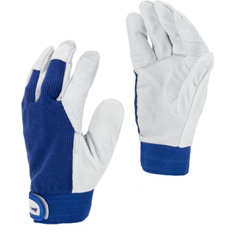 Rękawice ze skóry koz. granat. l270608p, karta, "8",ce,lahti Rękawice ze skóry koz. granat. l270608p, karta, "8",ce,lahti