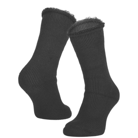 Skarpety rob. czarne ocieplane, grube, 1 para, "39-42",lahti