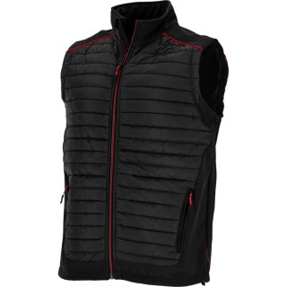 Bezrękawnik ocieplany czar.-czerw., "2xl", ce, lahti