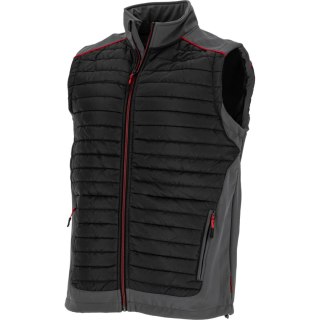 Bezrękawnik ocieplany czar.-szar.-czerw., "3xl", ce, lahti