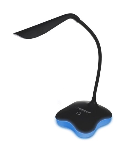 ELD105K Esperanza lampka biurkowa led mimosa czarna ELD105K Esperanza lampka biurkowa led mimosa czarna