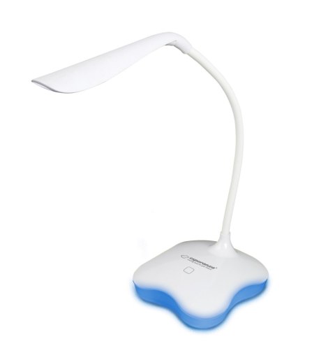 ELD105W Esperanza lampka biurkowa led mimosa biała ELD105W Esperanza lampka biurkowa led mimosa biała