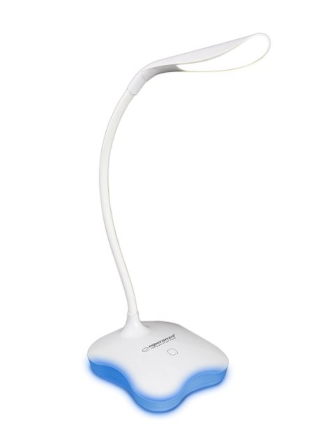 ELD105W Esperanza lampka biurkowa led mimosa biała ELD105W Esperanza lampka biurkowa led mimosa biała