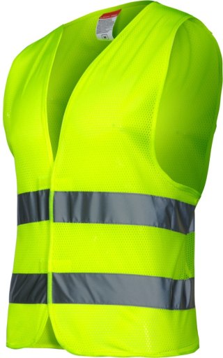 Kamizelka ostrzegawcza z siatki, żółta, "s", ce, lahti