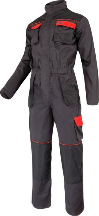 Kombinezon grafit.-pomar., 190g/m2, "3xl (60)", ce, lahti