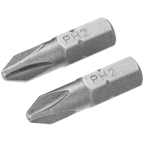 Końcówki wkrętarskie - philips ph2/25 (2szt.) Końcówki wkrętarskie - philips ph2/25 (2szt.)