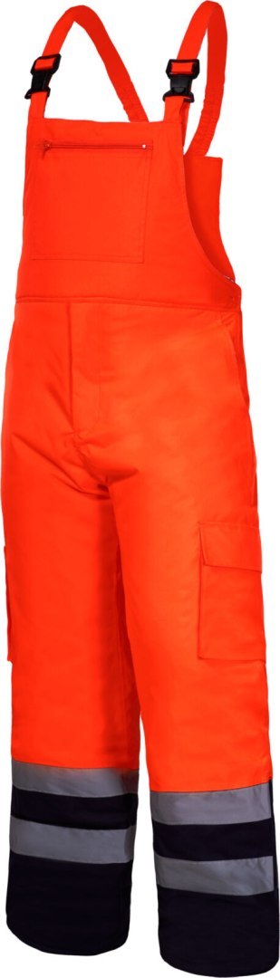 Ogrodniczki ostrzegawcze ociep., pomarańczowe,"2xl",ce,lahti