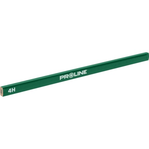 Ołówki murarskie 4h zielone komplet 144 szt. proline