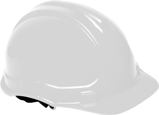 Hełm przemysłowy ochronny, biały, kat. iii, ce, lahti