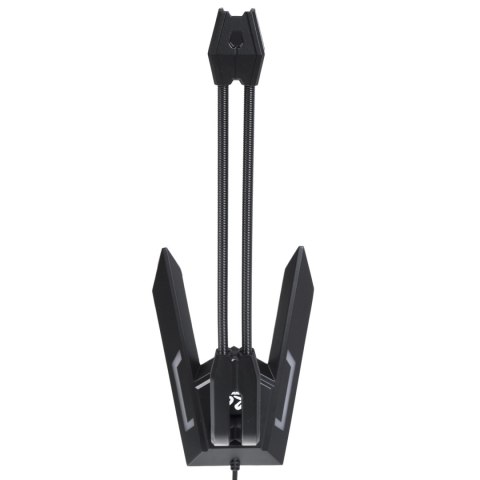 Mikrofon gamingowy NanoRS, LED, YouTube streaming, kabel USB 1.5m, czułość 21dB+3dB, RS710