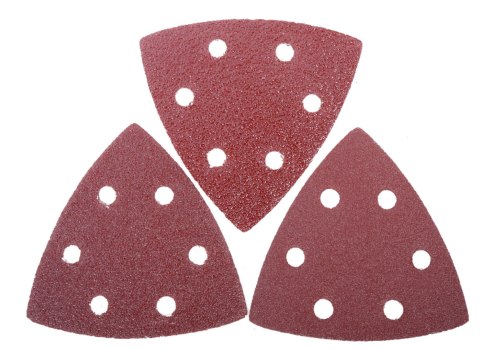 Papier ścierny delta 93x93mm, 5szt., gr 240, proline