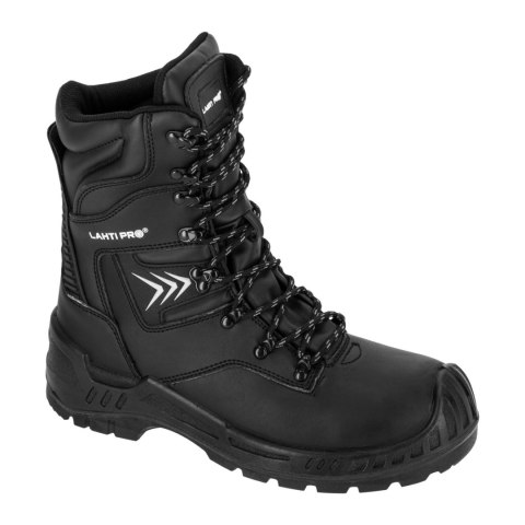 Trzewiki bez podn. wys. skórz. czarne, o2 src, "39",ce,lahti