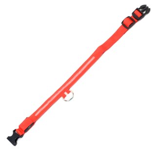AG232 Obroża świecąca led 32-37cm red