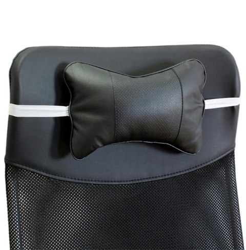 AG353A Poduszka zagłówek 2 szt. czarna