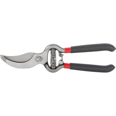 Sekator ogrodowy kuty 225mm, cięcie 25mm, teflon proline