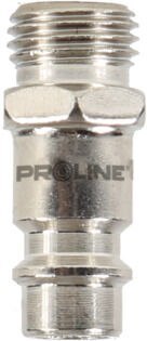 Szybkozłączka męska, gwint zewnętrzny 3/8", proline