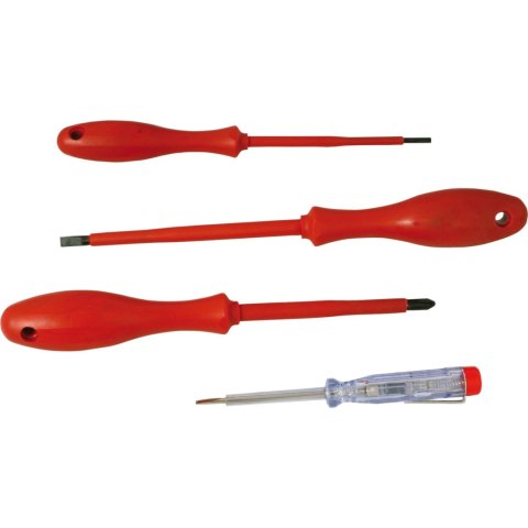 Wkrętaki zestaw domowy kk28 ze wsk.nap. szt.4 karta ce