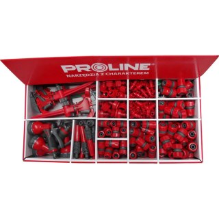 Zestaw złączki i zraszacze, 313 elementów, proline