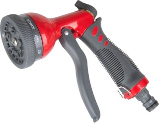 Zraszacz pistoletowy 10-funkcji metal karta proline