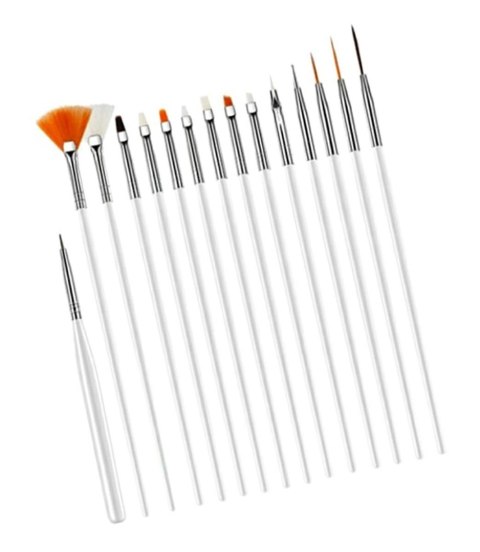 AG533A Pędzelki do zdobień 15szt